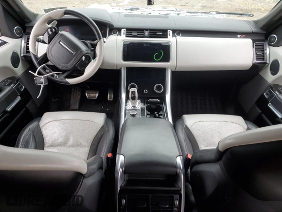 2021 Land Rover Range Rover Sport SVR z VIN SALWZ2RE9MA772872, wystawiony jako Copart lot #44192245 z przebiegiem 68 761 mil mil oraz Szkoda całkowita • Salvage title. Historia ofert i sprzedaży dostępna na DreamBid. Obrazek 8.