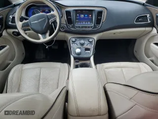 2015 Chrysler 200 C with VIN 1C3CCCEGXFN589313, listed as a Copart auction lot 51570985 with 114,498 mi miles and Salvage Title. Bid and sale history available at carsss.com. Image 8.