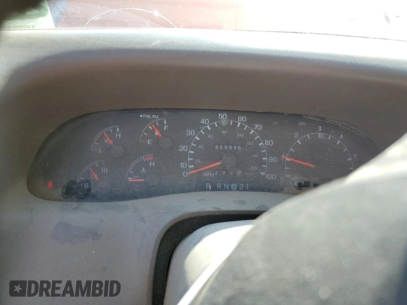 1999 Ford F-250 XL with VIN 1FTNX21SXXEE40026, listed as a Copart auction lot 69888634 with 215,535 mi miles and Salvage title. Bid and sale history available at DreamBid. Image 9.