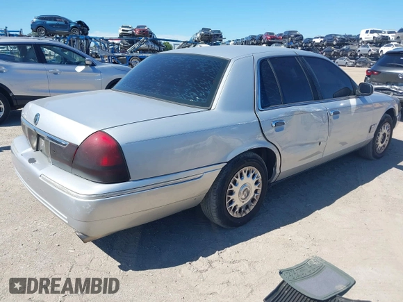 2003 Mercury Grand Marquis GS Convenience with VIN 2MEFM74W63X629935, listed as a IAAI auction lot 42048640 with 114,144 mi miles and . Bid and sale history available at DreamBid. Image 4.
