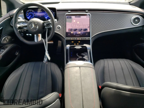 2022 Mercedes-Benz EQS with VIN W1KCG2DB5NA016394, listed as a Copart auction lot 78025024 with 12,621 mi miles and Salvage Title. Bid and sale history available at carsss.com. Image 8.