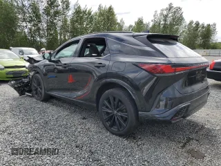 2023 Lexus RX 500h F Sport Performance with VIN 2T2BCMEA4PC005237, listed as a Copart auction lot 57678455 with Not provided miles and Salvage title. Bid and sale history available at DreamBid. Image 2.