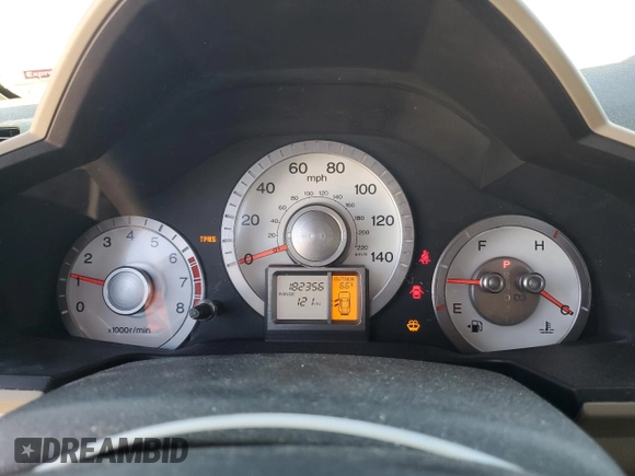 2009 Honda Pilot EX-L with VIN 5FNYF48649B046348, listed as a Copart auction lot 50353255 with 182,356 mi miles and Salvage Title. Bid and sale history available at carsss.com. Image 9.