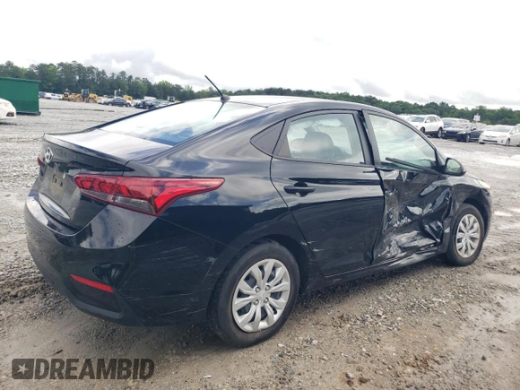 2022 Hyundai Accent SE с VIN 3KPC24A60NE172562, выставлен на аукционе Copart как лот 56331415 с пробегом 50 135 миль миль и Списание • Salvage title. История ставок и продаж доступна на DreamBid. Изображение 3.