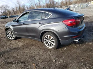 2017 BMW X6 xDrive35i with VIN 5UXKU2C36H0U28521, listed as a Copart auction lot 38806203 with 0 mi miles. Bid and sale history available at carsss.com. Image 2.