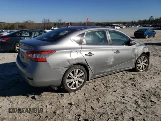 2013 Nissan Sentra SL with VIN 3N1AB7AP2DL648941, listed as a Copart auction lot 50247175 with 136,022 mi miles and Salvage Title. Bid and sale history available at DreamBid. Image 3.