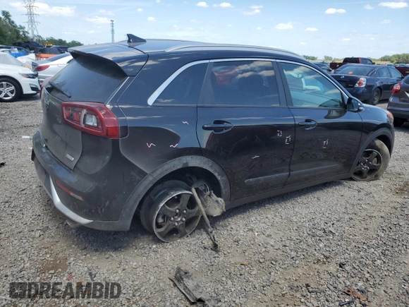 2017 Kia Niro EX with VIN KNDCC3LC0H5065876, listed as a Copart auction lot 51211655 with 104,486 mi miles and Non Repairable. Bid and sale history available at carsss.com. Image 3.