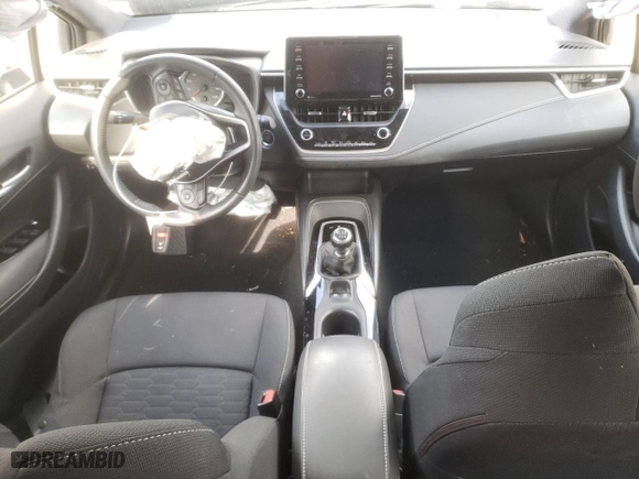 2020 Toyota Corolla Hatchback SE with VIN JTNB4RBE0L3088430, listed as a Copart auction lot 86155684 with 0 mi miles and Salvage Title. Bid and sale history available at carsss.com. Image 8.