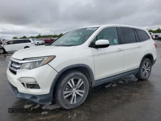 2017 Honda Pilot EX with VIN 5FNYF6H34HB042249, listed as a Copart auction lot 49176455 with 127,698 mi miles and Salvage Title. Bid and sale history available at DreamBid. Image 1.