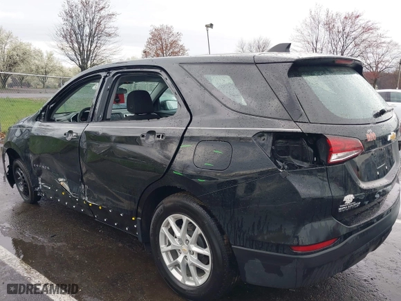 2024 Chevrolet Equinox LS with VIN 3GNAXHEG7RL196546, listed as a IAAI auction lot 41917756 with 18,535 mi miles. Bid and sale history available at carsss.com. Image 17.