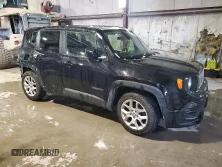2016 Jeep Renegade Latitude with VIN ZACCJABT0GPE38996, listed as a Copart auction lot 47654595 with 119,193 mi miles and Salvage Title. Bid and sale history available at carsss.com. Image 4.