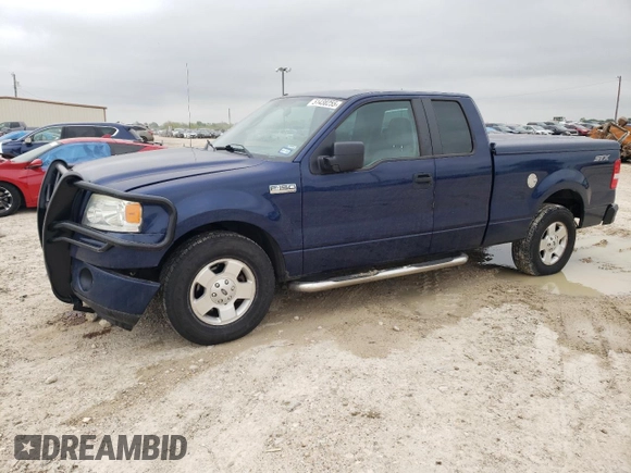 2007 Ford F-150 STX with VIN 1FTRX12W37FB89812, listed as a Copart auction lot 51438255 with 242,607 mi miles and Salvage title. Bid and sale history available at DreamBid. Image 1.