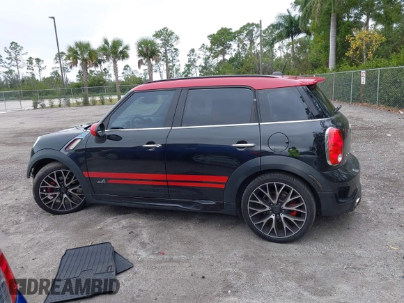 2014 MINI Countryman John Cooper Works with VIN WMWXD1C52EWS34531, listed as a IAAI auction lot 41617056 with 138,544 mi miles and . Bid and sale history available at DreamBid. Image 14.