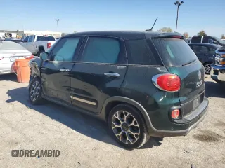 2014 FIAT 500L Trekking with VIN ZFBCFADH8EZ008838, listed as a Copart auction lot 76446664 with 92,949 mi miles and Salvage Title. Bid and sale history available at carsss.com. Image 2.