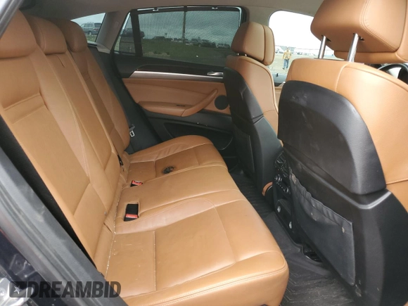 2012 BMW X6 35i z VIN 5UXFG2C55CL780183, wystawiony jako Copart lot #57357295 z przebiegiem 173 748 mil mil oraz Czysty tytuł • Clean title. Historia ofert i sprzedaży dostępna na DreamBid. Obrazek 11.