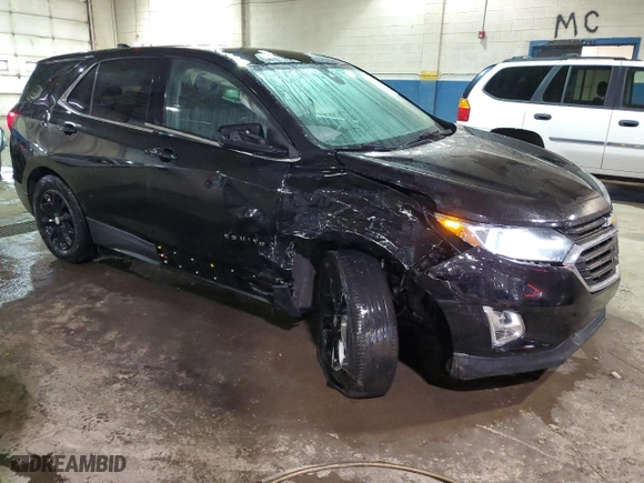 2020 Chevrolet Equinox LT with VIN 2GNAXJEV8L6132968, listed as a Copart auction lot 82794944 with 46,730 mi miles and Non Repairable. Bid and sale history available at carsss.com. Image 4.