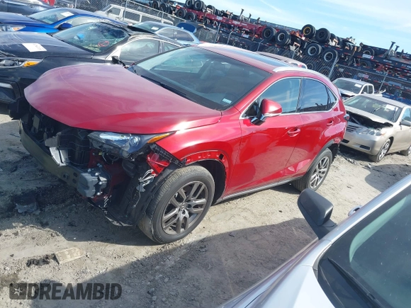 2016 Lexus NX 200t with VIN JTJYARBZ5G2044751, listed as a IAAI auction lot 41717867 with 49,049 mi miles. Bid and sale history available at carsss.com. Image 19.