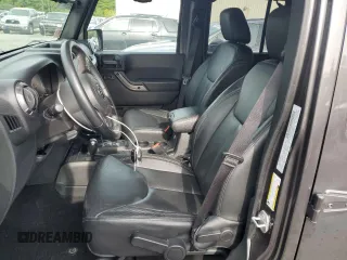 2018 Jeep Wrangler Unlimited Sahara with VIN 1C4BJWEG8JL821569, listed as a Copart auction lot 57949745 with 40,048 mi miles and Salvage title. Bid and sale history available at DreamBid. Image 7.