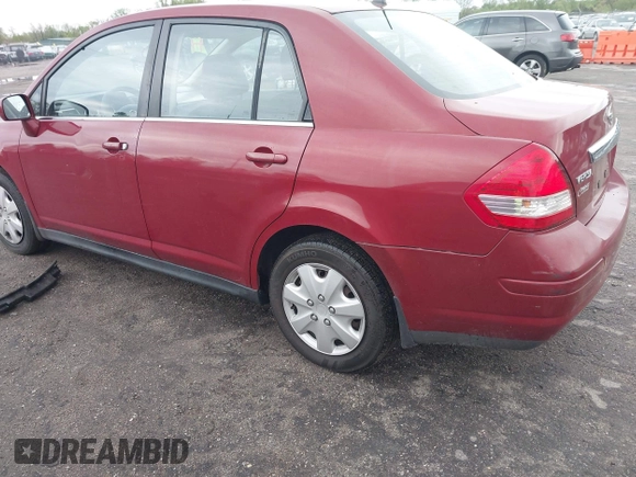 2007 Nissan Versa 1.8 SL with VIN 3N1BC11E47L433191, listed as a IAAI auction lot 41993503 with 247,619 mi miles. Bid and sale history available at carsss.com. Image 6.