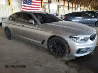 2017 BMW 5 Series 540i with VIN WBAJE5C33HG478468, listed as a Copart auction lot 52218685 with 99,715 mi miles and Clean Title. Bid and sale history available at carsss.com. Image 4.