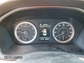 2018 Hyundai Sonata SEL with VIN 5NPE34AF8JH665109, listed as a Copart auction lot 55112215 with 70,569 mi miles and Non Repairable. Bid and sale history available at DreamBid. Image 9.