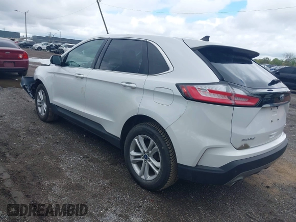 2020 Ford Edge SEL with VIN 2FMPK4J99LBB28586, listed as a IAAI auction lot 42193355 with 39,421 mi miles and . Bid and sale history available at DreamBid. Image 3.