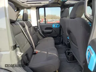 2023 Jeep Wrangler Sport S with VIN 1C4HJXDG3PW615858, listed as a Copart auction lot 85537124 with 16,718 mi miles and Salvage Title. Bid and sale history available at DreamBid. Image 11.