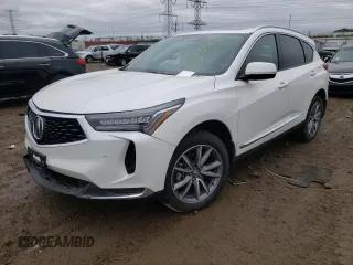 2023 Acura RDX w/Technology Package with VIN 5J8TC2H52PL013763, listed as a Copart auction lot 82059824 with 18,031 mi miles and Salvage Title. Bid and sale history available at carsss.com. Image 1.