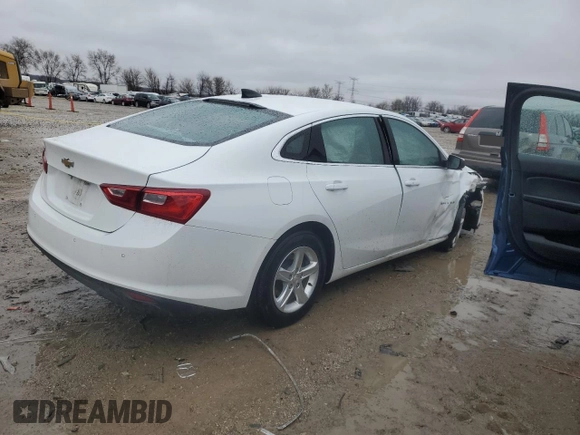2022 Chevrolet Malibu LS with VIN 1G1ZC5ST1NF175776, listed as a Copart auction lot 47530225 with 65,031 mi miles and Salvage Title. Bid and sale history available at DreamBid. Image 3.