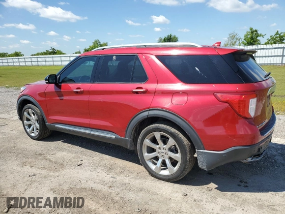 2020 Ford Explorer Platinum с VIN 1FM5K8HC7LGA07161, выставлен на аукционе Copart как лот 56369595 с пробегом 103 692 миль миль и Списание • Salvage title. История ставок и продаж доступна на DreamBid. Изображение 2.