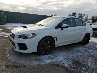 2021 Subaru WRX STI with VIN JF1VA2E63M9816283, listed as a Copart auction lot 87683975 with 70,222 mi miles and Salvage Title. Bid and sale history available at carsss.com. Image 1.