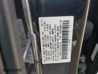 2015 Acura TLX V6 Advance with VIN 19UUB2F72FA023750, listed as a Copart auction lot 49858305 with 183,565 mi miles and Salvage Title. Bid and sale history available at carsss.com. Image 12.