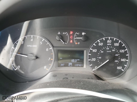 2015 Nissan Sentra SV with VIN 3N1AB7AP8FY250882, listed as a Copart auction lot 49024455 with 133,464 mi miles and Non Repairable. Bid and sale history available at carsss.com. Image 9.