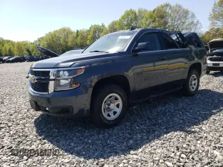 2019 Chevrolet Tahoe Commercial z VIN 1GNSKFKC7KR133437, wystawiony jako Copart lot #56656865 z przebiegiem 87 497 mil mil oraz Szkoda całkowita • Salvage title. Historia ofert i sprzedaży dostępna na DreamBid. Obrazek 1.