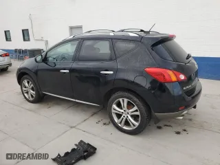 2009 Nissan Murano SL with VIN JN8AZ18W09W102597, listed as a Copart auction lot 51624415 with 189,135 mi miles and Clean Title. Bid and sale history available at carsss.com. Image 2.