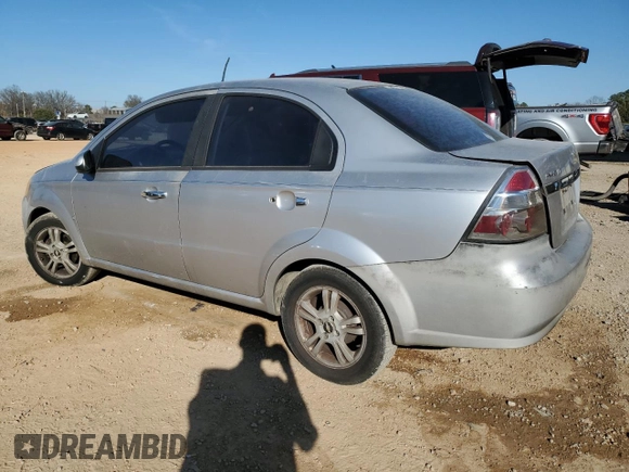 2009 Chevrolet Aveo 2LT with VIN KL1TG56E89B354608, listed as a Copart auction lot 47189715 with 167,563 mi miles and Salvage title. Bid and sale history available at DreamBid. Image 2.