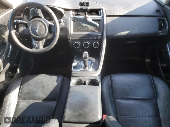2020 Jaguar E-Pace SE with VIN SADFP2FX9L1002421, listed as a Copart auction lot 53423635 with 39,839 mi miles and Salvage Title. Bid and sale history available at DreamBid. Image 8.