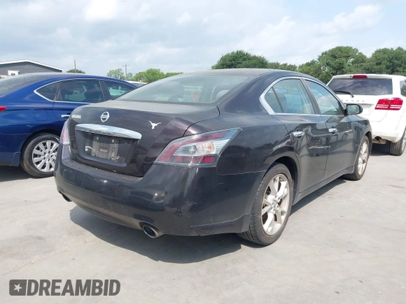 2013 Nissan Maxima SV with VIN 1N4AA5AP9DC810926, listed as a IAAI auction lot 42160018 with 166,525 mi miles and . Bid and sale history available at DreamBid. Image 4.