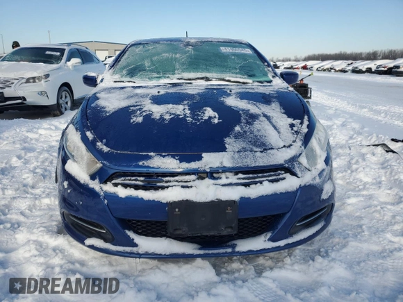 2013 Dodge Dart Rallye with VIN 1C3CDFBA5DD151865, listed as a Copart auction lot 41400545 with 90,483 mi miles and Salvage Title. Bid and sale history available at carsss.com. Image 5.