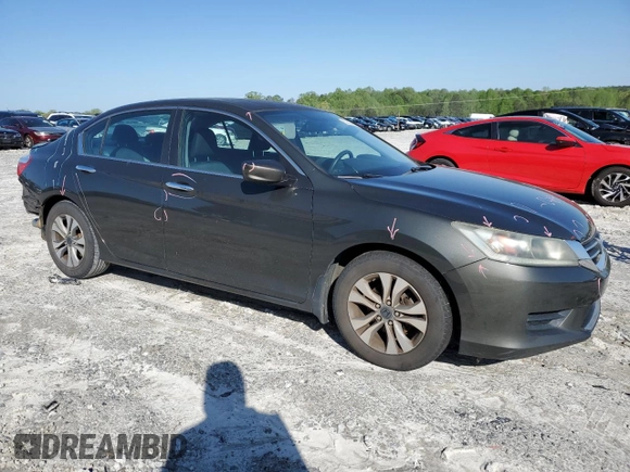 2014 Honda Accord Sedan LX with VIN 1HGCR2F34EA121536, listed as a Copart auction lot 52532685 with 226,835 mi miles and Salvage Title. Bid and sale history available at carsss.com. Image 4.