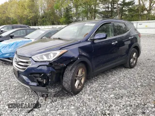 2017 Hyundai Santa Fe 2.4L with VIN 5XYZUDLB5HG483135, listed as a Copart auction lot 55426735 with 93,470 mi miles and Salvage title. Bid and sale history available at DreamBid. Image 1.
