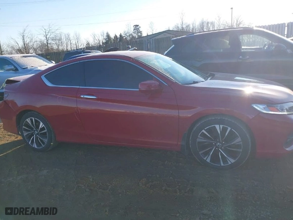 2017 Honda Accord Coupe EX-L with VIN 1HGCT1B81HA000237, listed as a IAAI auction lot 41381769 with NaN miles. Bid and sale history available at carsss.com. Image 13.