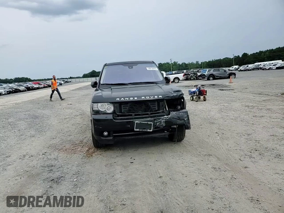 2012 Land Rover Range Rover HSE Lux with VIN SALMF1D41CA377298, listed as a Copart auction lot 59918475 with 127,905 mi miles and Salvage title. Bid and sale history available at DreamBid. Image 14.