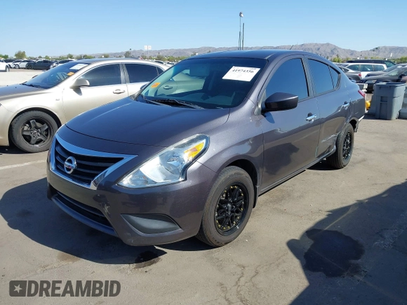 2015 Nissan Versa SV with VIN 3N1CN7AP5FL855424, listed as a IAAI auction lot 41974356 with 85,426 mi miles. Bid and sale history available at carsss.com. Image 18.