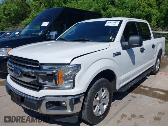 2018 Ford F-150 XL with VIN 1FTEW1CG3JKF83060, listed as a IAAI auction lot 42082403 with 96,647 mi miles. Bid and sale history available at carsss.com. Image 17.