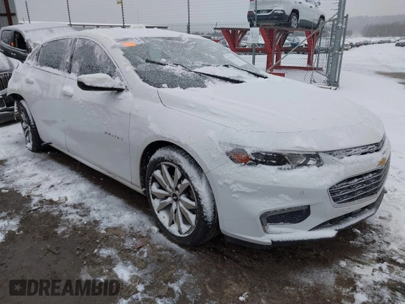 2016 Chevrolet Malibu LT with VIN 1G1ZF5SX1GF206537, listed as a IAAI auction lot 41298217 with 144,438 mi miles and . Bid and sale history available at DreamBid. Image 1.