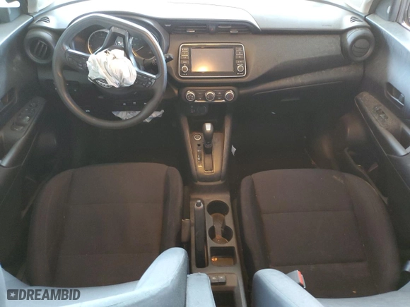 2023 Nissan Kicks S with VIN 3N1CP5BV3PL547973, listed as a Copart auction lot 46710715 with 56,361 mi miles and Salvage Title. Bid and sale history available at carsss.com. Image 8.