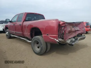 2007 Dodge Ram 3500 SLT with VIN 3D7MX48C37G756954, listed as a Copart auction lot 75063344 with 293,538 mi miles and Salvage Title. Bid and sale history available at carsss.com. Image 2.
