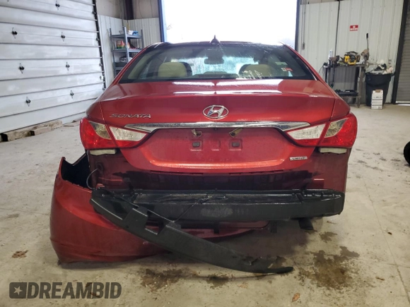 2013 Hyundai Sonata Limited with VIN 5NPEC4AC1DH626369, listed as a Copart auction lot 52663825 with 133,264 mi miles and Salvage Title. Bid and sale history available at carsss.com. Image 6.