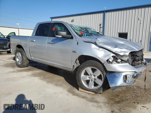 2019 Ram 1500 Classic Lone Star with VIN 1C6RR6LT8KS521388, listed as a Copart auction lot 85582824 with 0 mi miles and Salvage Title. Bid and sale history available at carsss.com. Image 4.